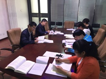 甘肅秦腔藝術劇院第一、第二黨支部召開第十一次“兩學一做”專題學習會議