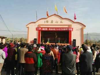 中國夢·臨洮情——甘肅省雜技團精品雜技下鄉文藝志愿服務演出