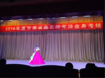 甘肅省曲藝團開展2016年年終專業技術人員業務考核大會