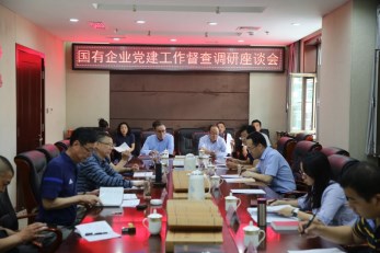 國有企業黨建工作第三督查調研組來甘肅演藝集團督查調研工作