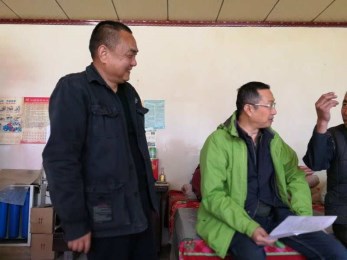 甘肅省話劇院赴慶陽環縣車道鄉三角城村開展精準扶貧工作