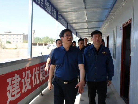 甘肅演藝集團到“樂動敦煌—文旅產業綜合體”項目調研指導